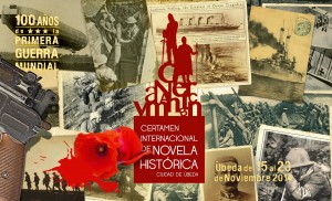 Cartel II Certamen Novela Histórica Ciudad de Úbeda 2014